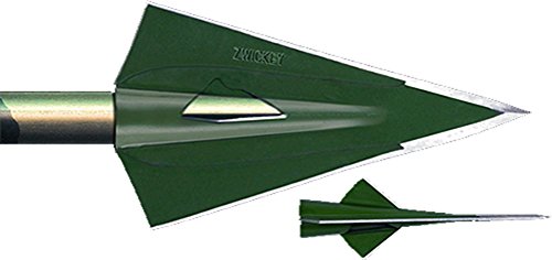Zwickey Delta Broadhead Glue On 4 Blade 135 Gr. 3 PK. Green