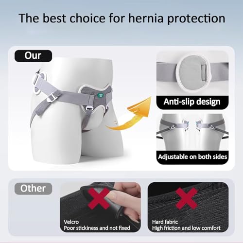 Faja para Hernia Hombre, Soporte Inguinal Ajustable Large miniatura 3