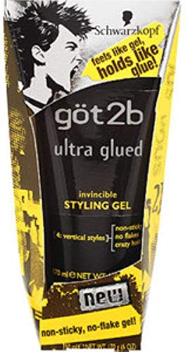 got2b Ultra Glued Invincible Styling Gel 6 oz (Pack of 12)
