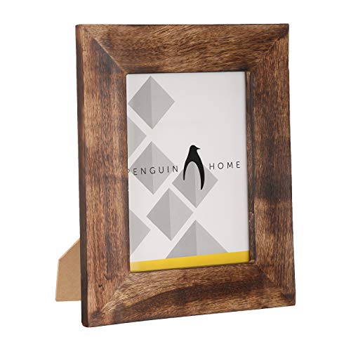 Penguin Home Portrait und Landschaft Orientierung Foto-Rahmen, 8-Inch Länge x 6-Inch Höhe, Verbranntes Braun 3111 20 x 15 cm Cover
