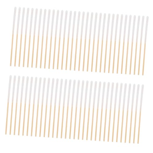 HAPINARY 300pcs Pole Cotton Swab for Beauty Cosmetics Applicators Portable Pointed Swabs Gentle on Skin Durable Wooden Handle