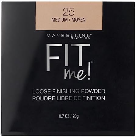 Maybelline New York Fit Me Loose Setting Powder, Face Powder Makeup & Finishing Powder, Medium, 1 Count