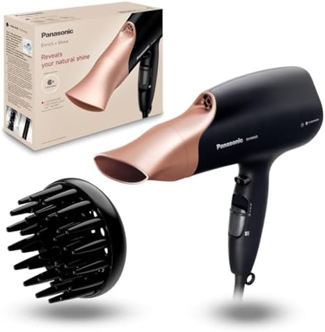 Panasonic EH-NA63 Nanoe Haartrockner, mit Diffusor, Styling-Düse,...