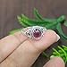 Natural Red Garnet Gemstone Ring | Pure 925 Sterling Silver Ring | Handmade Vintage Boho Statement Design Ring | Silver Jewellery Gift for Women (6)