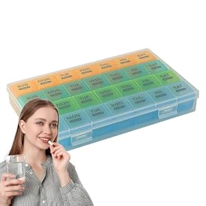 Medicine Pill Organizer, Grote Pill Case, Monthly Pill Organizer, Stofbestendige Pill Box, Pill Planner, Medication Organizer, Persoonlijke Pill Organizer, 28-dagen Pill Box, Pill Container,