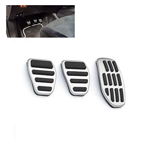 Tapones de acero inoxidable para pedales de Qashqai J11 X-Trail Rogue T32 Altima Gas Fuel Brake Foot