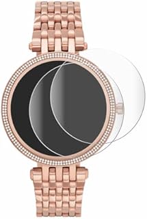 brotect 2x Full-Cover Schutzfolie kompatibel mit Michael Kors Access Darci Gen 5E Full-Screen Displayschutz-Folie [3D Curved, Kristall-Klar]