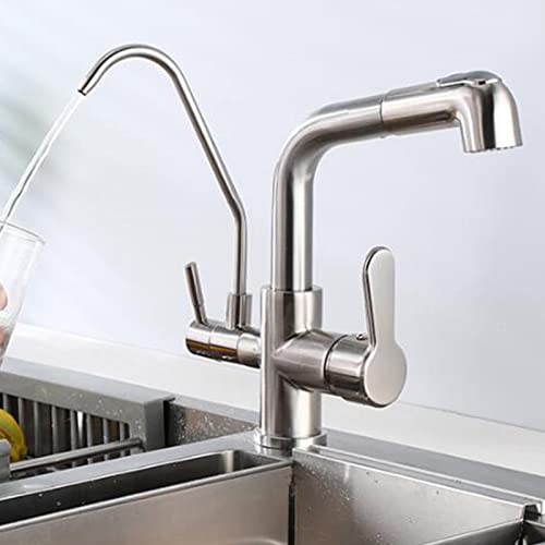 Robinet cuisine 3 en 1 douchette extractible pour simplifier vos recettes saines