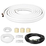 NEAGLORY 25 ft Mini Split Line Set