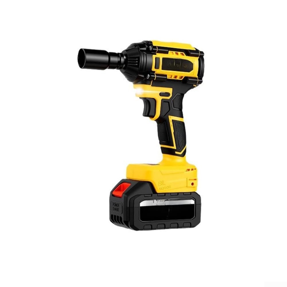 Llave para impacto Inalámbrica 21V, Motor Brushless, 2880N·m Par