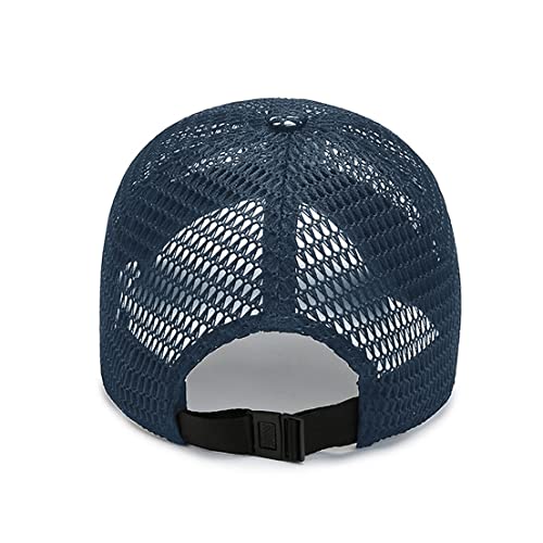 YAMEE Baseball Cap for Men Summer Mesh Trucker Hats Breathable Running Hat Outdoor Sports Quick Dry Hat