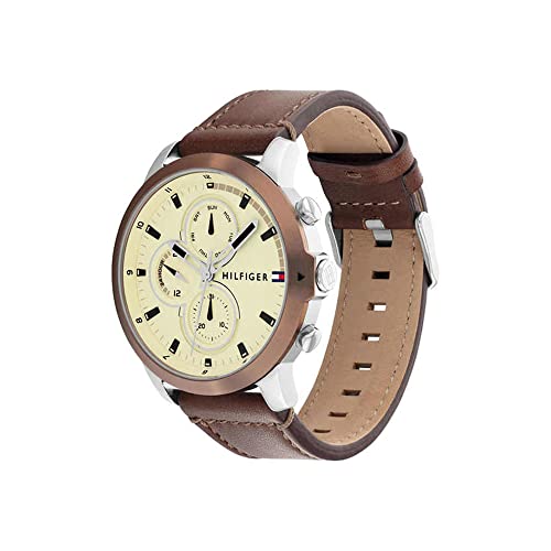 Tommy Hilfiger Men Parchment Dial Analog Watch - Image 3