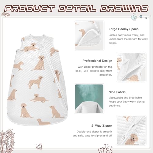 Image of vvfelixl Bright Funny Dinosaurs Baby Sleeping Bag Sleep Sack,Baby Wearable Blanket Sleep Suit for 0-6 Months