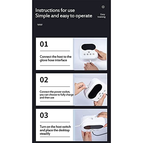 Rehabilitation Robot Gloves Multiple Modes Stroke Hemiplegia Rehabilitation Training Equipmen for Hand Dysfunction Patients Exercise Finger Joint Finger Training Rehab (Right Small)