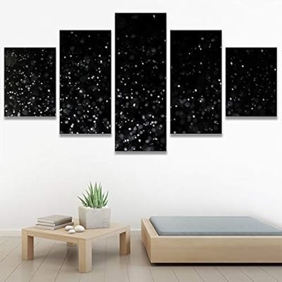SIGNWIN 5 Panel Canvas Wall Art Modern Art...