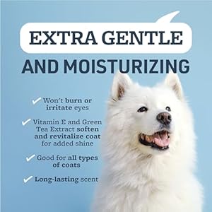   Veterinary-Formula-Smart-Coat-Complex-Snow-White-Shampoo-for-Dogs-and-Cats-128-Fl-oz-1-Gal--Gently-Remove-Stains-Yellowing-Without-BleachPeroxide--Cleans-Deodorizes-Brightens-White-Coats