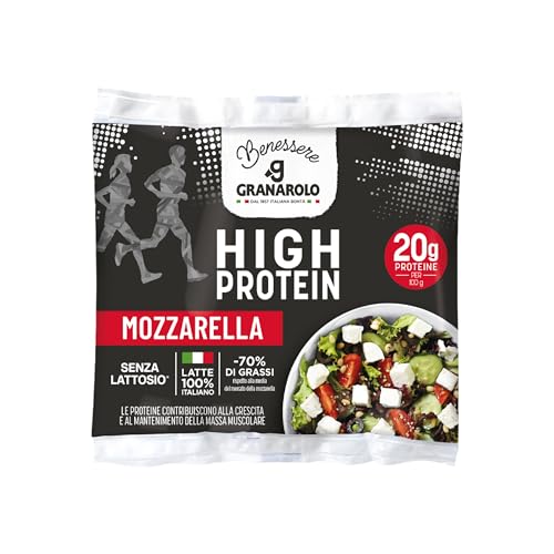 Mozzarella Benessere ad alto contenuto di proteine, 20g di proteine,