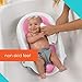 Summer Infant Clean Rinse Baby Bath Seat, Soft Support for Use on the Counter, Sink, or Bathtub, 3 Reclining Positions, Quick-Dry, Use from Birth to Sitting Up - Pink