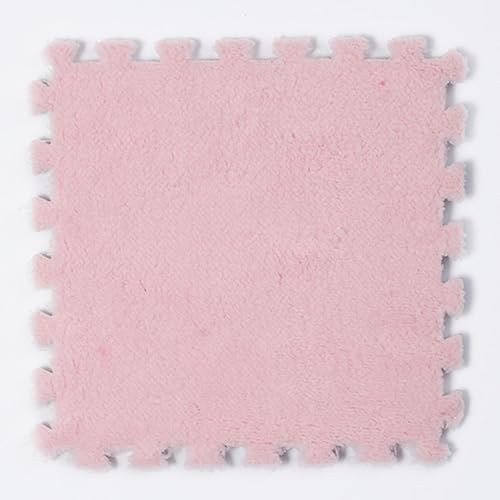 Non-Slip Purple Foam Floor Mats, 16pcs Interlocking Puzzle Tiles, Perfect for Kids' Playroom, Home Gym, Climbing, and Indoor Activities - Safe & Durable