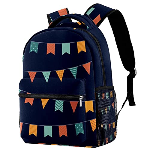 Sac à dos voyage drapeau italien fille garçon multicolore pour ordinateur et loisirs