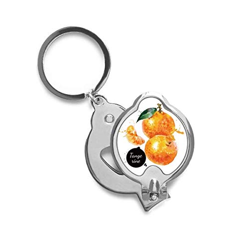 Coupe-ongles mandarine aquarelle DIYthinker coupe-choux sain