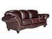 Produktbild massivum Sofa Chesterfield 225x85x95 cm Echtleder rot