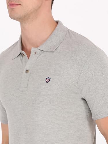 Image of Macroman M-Series Fashion Half Sleeve Polo Core Casual T-Shirt for Men, Cotton Blend, Pack of 1