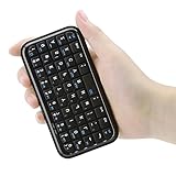 Wireless Keyboard Super Mini Rechargeable Cordless Bluetooth Keybaord,Silent Compact Small Pocket Travel Keypad Portable Slim Wireless Keyboard for Computer iPad Laptop PC Notebook Tablets Smartphones