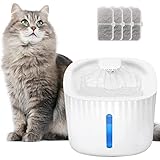 Arespark Cat Water Fountain, 3L/100oz Silent Cat Drinking Fountains, Automatic Cat Fountain Water...