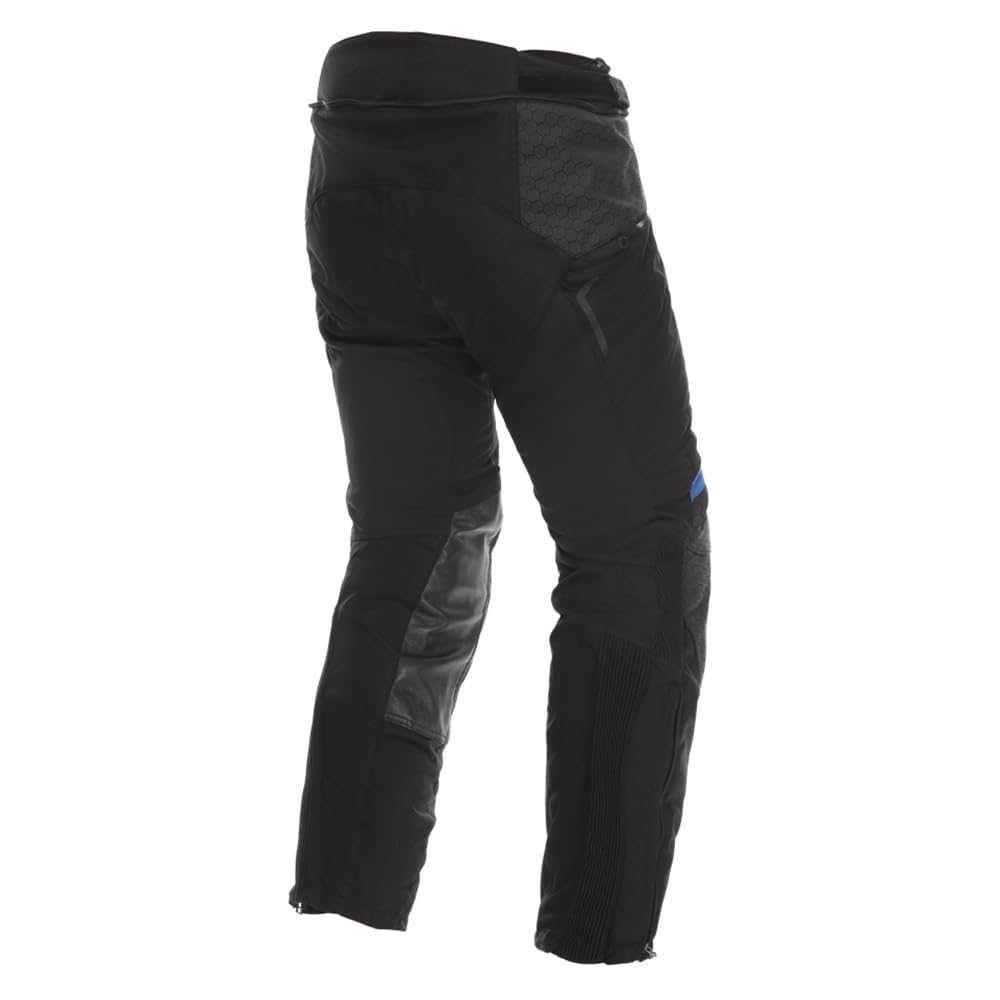 Dainese Super Adventure Absoluteshell wodoodporne motocyklowe spodnie tekstylne, czarny/niebieski, 48