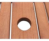 GRASEKAMP Qualität seit 1972 Gartentisch Klapptisch Rio Grande 160x90cm Eukalyptus Gartenmöbel Holztisch - 2