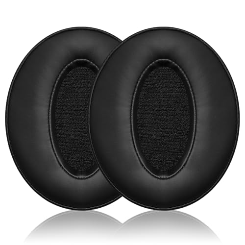Reposiciones de Almohadillas para Sennheiser HD 4.50BT, HD 4.50BTNC, HD 4.50SE, HD 4.40BT, HD 4.30G, HD 4.20S, HD 458BT, HD 450BT, HD 400S, HD 350BT, HD300 Auriculares, Cubiertas de Almohadillas (Negro) miniatura 1