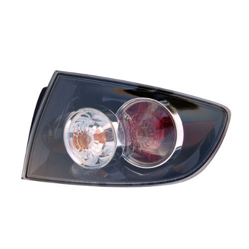 Mazda 3 Sedan Replacement Tail Light Assembly (Standard Type, Outer) - Passenger Side