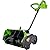 Earthwise SN74016 40-Volt Cordless Electric Snow Shovel, Brushless Motor, 16-Inch width, 300lbs/Minute (Battery and Charger Included)