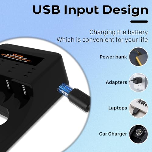 AA AAA Akku Ladegerät Universal Batterie ladegerät Intelligentes Smart Battery Charger für AA/AAA NI-MH NI-CD Wiederaufladbar Batterien (4 Slot)