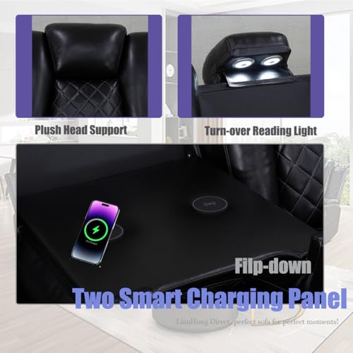 Nervlox Power Sectional Sofa