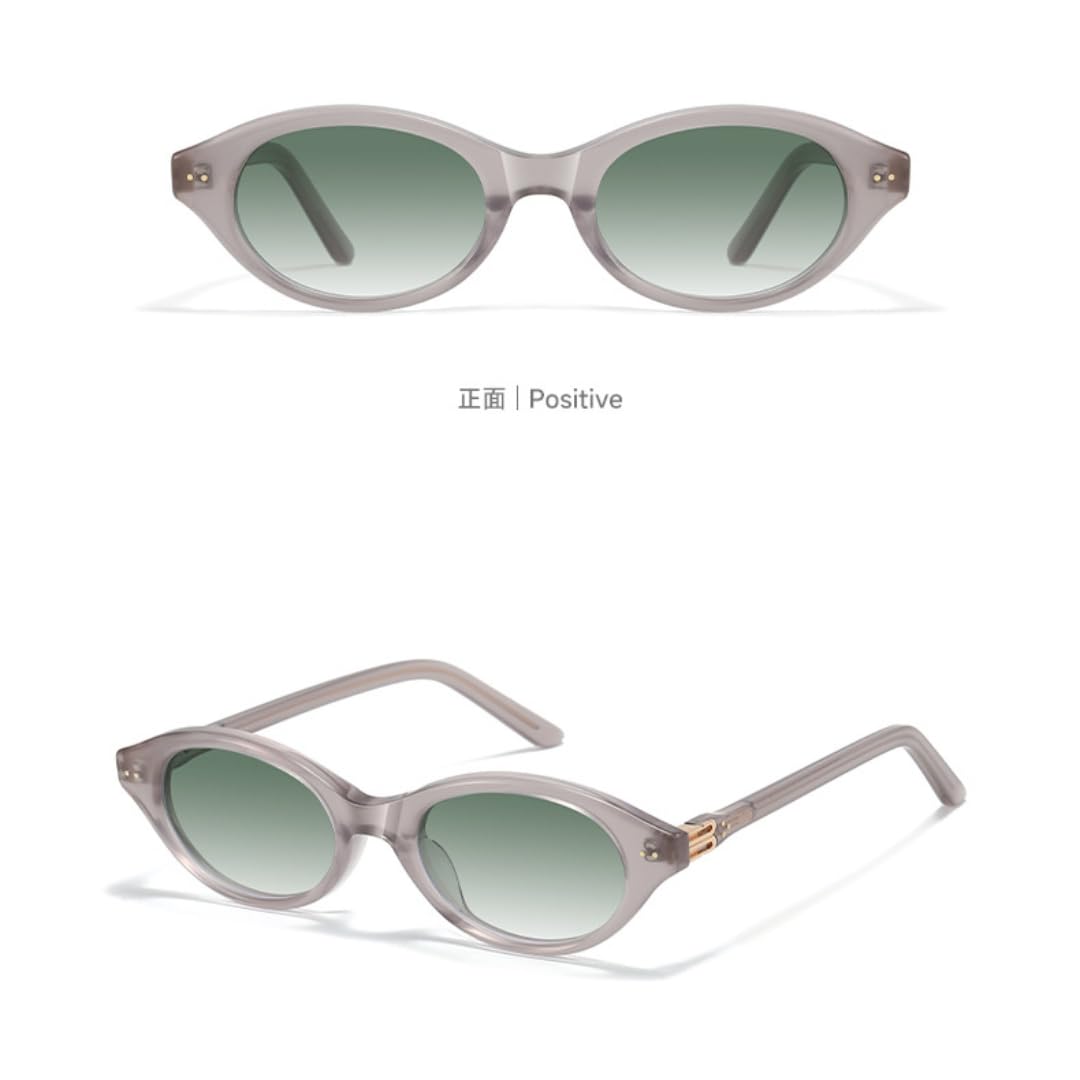 Occhiali da sole alla moda da donna in acetato, occhiali da vista a occhi di gatto da uomo