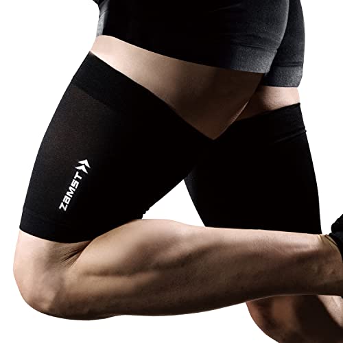 【バレーボール西田有志選手 愛用ブランド】ザムスト(ZAMST) コンプレッション サイスリーブ スポーツ全般 バレー ランニング サッカー (両足入り) Lサイズ 385903 ブラック