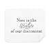 Now is The Winter Shakespeare Quote Cleaning Cloth Screen Cleaner 2pcs Suede Fabric