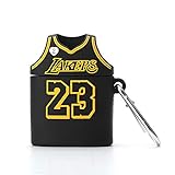 UB caicaishucaidian Compatible with Airpods 1 and 2 Cool Funny Size 23 Black Tracksuit Design...