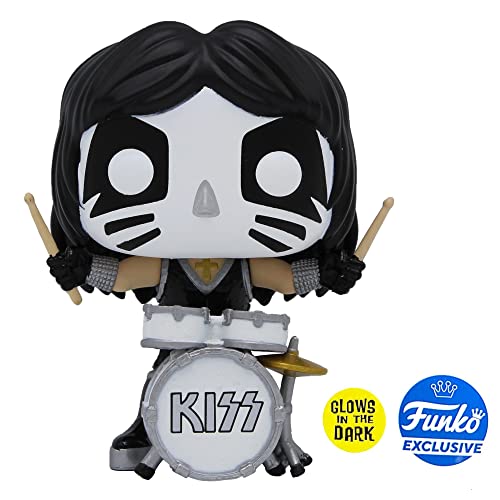 Funko Pop! Rocks 64505 Kiss The Catman Glow in the Dark Exclusive #124 - Les Beatles, Paul McCartney, John Lennon, RIngo Starr, George Harrison Funko Pop! Rocks 64505 Kiss The Catman Glow in the Dark Exclusive #124 – Image 3