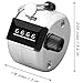 TsuvyXeg Clicker Tally Counter Handheld 4-Digit Mechanical Pitch Counter for Counting Numbers Inventory Coaching Golf Sports Events