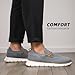 Mens Casual Loafers Shoes Slip On Fashion Walking Dress Sneakers Business Oxfords Work Lightweight Soft Sole Zapatos Grey
