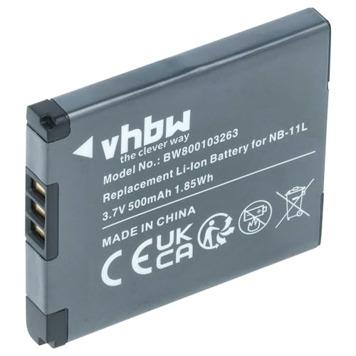 vhbw 1x batteria compatibile con Canon IXUS 185, 165, 275