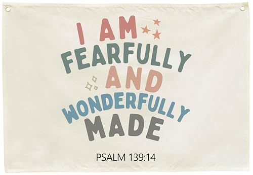 Rectangular Bible Verse Canvas Banner