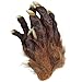 Clobeau Skeleton Gloves Hairy Werewolf Hand Claws Gloves Halloween Wolf Werewolf Cat Paw Glove Costumes Gothic Devil Vampire Glove