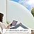 DUOFIRE Privacy Window Film Natural Frosted Glass Film Static Cling Glass Film No Glue Anti-UV Window Sticker Non Adhesive for Privacy Office Meeting Room Bathroom Living Room 17.7in. x 118in. S001