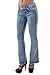 Colombian Design, Butt Lift, Levanta Cola, Boot Leg Jeans Plus/Junior Size