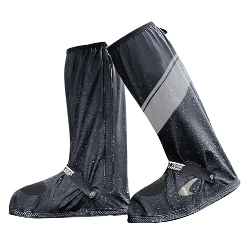 Waterproof Shoe Covers Rain Shoe Cover with Reflector for Men and Women