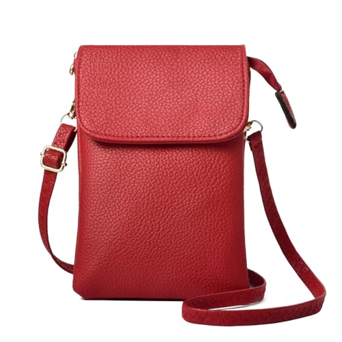 Tohrugue Petit Sacoche Telephone Portable Femmes,Petit Sac Téléphone Portable Femme en Cuir...